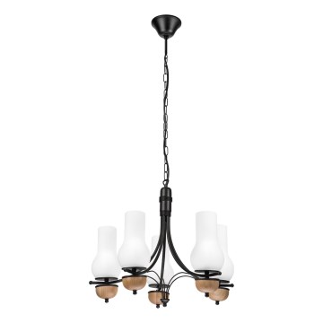 Brilagi - Luster na lancu COTTAGE 5xE14/40W/230V bukva/bela