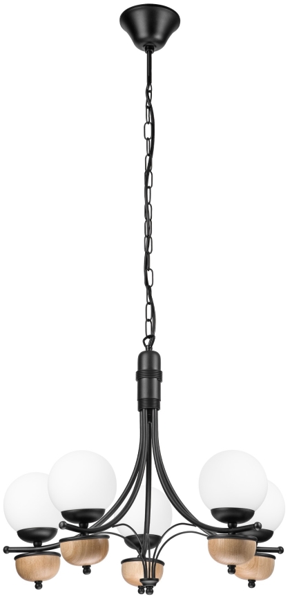 Brilagi - Luster na lancu COTTAGE 5xG9/40W/230V bukva/bela