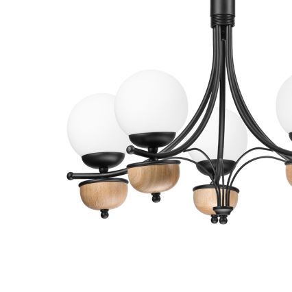 Brilagi - Luster na lancu COTTAGE 5xG9/40W/230V bukva/bela
