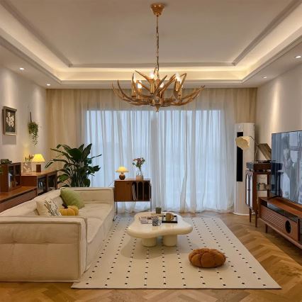 Brilagi - Luster na lancu DEER 6xE14/10W/230V prečnik 70 cm