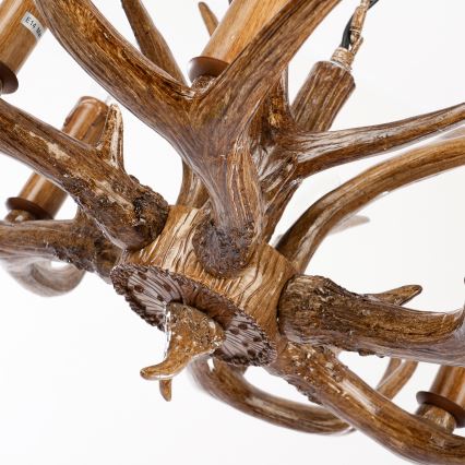 Brilagi - Luster na lancu DEER 6xE14/10W/230V prečnik 70 cm