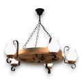 Brilagi - Luster na lancu ROATA 5xE14/40W/230V bukva