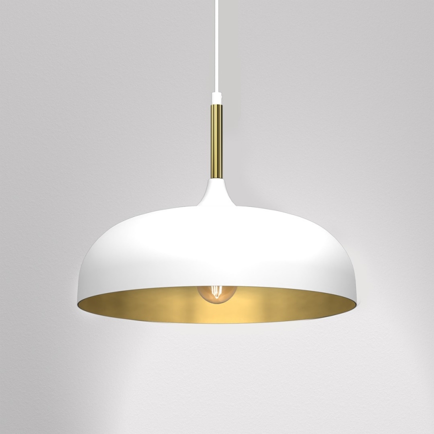 Brilagi - Luster na sajli ABRAHAM 1xE27/60W/230V pr. 35 cm bela