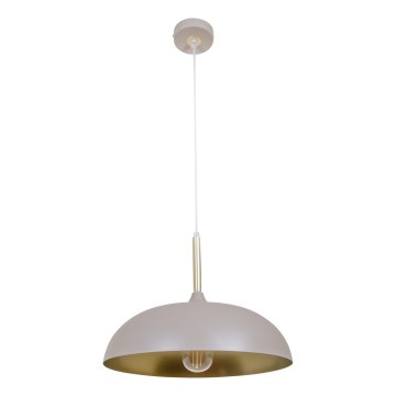 Brilagi - Luster na sajli ABRAHAM 1xE27/60W/230V pr. 35 cm bež