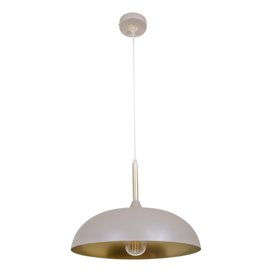Brilagi - Luster na sajli ABRAHAM 1xE27/60W/230V pr. 35 cm bež