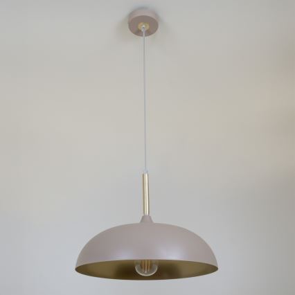 Brilagi - Luster na sajli ABRAHAM 1xE27/60W/230V pr. 35 cm bež