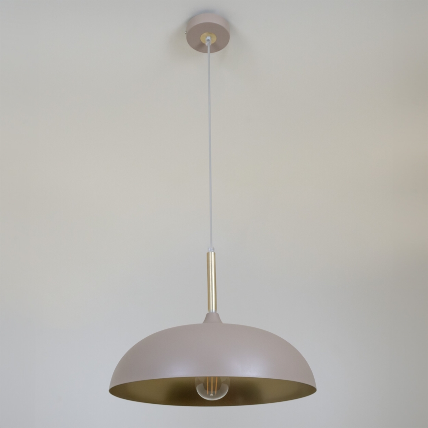 Brilagi - Luster na sajli ABRAHAM 1xE27/60W/230V pr. 35 cm bež
