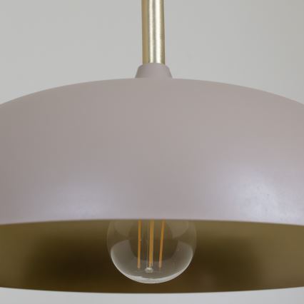 Brilagi - Luster na sajli ABRAHAM 1xE27/60W/230V pr. 35 cm bež