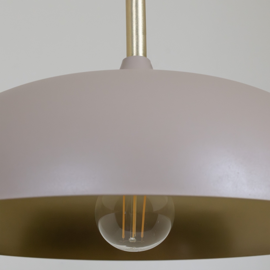 Brilagi - Luster na sajli ABRAHAM 1xE27/60W/230V pr. 35 cm bež