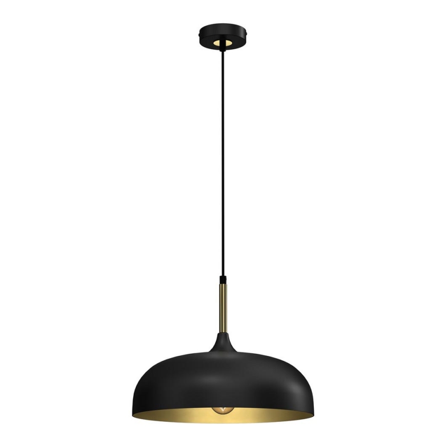 Brilagi - Luster na sajli ABRAHAM 1xE27/60W/230V pr. 35 cm crni