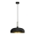 Brilagi - Luster na sajli ABRAHAM 1xE27/60W/230V pr. 35 cm crni