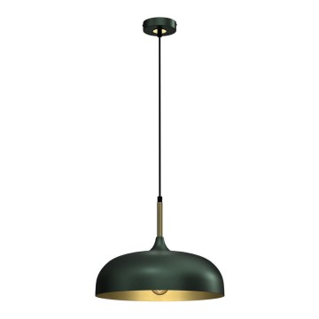 Brilagi - Luster na sajli ABRAHAM 1xE27/60W/230V pr. 35 cm zelena