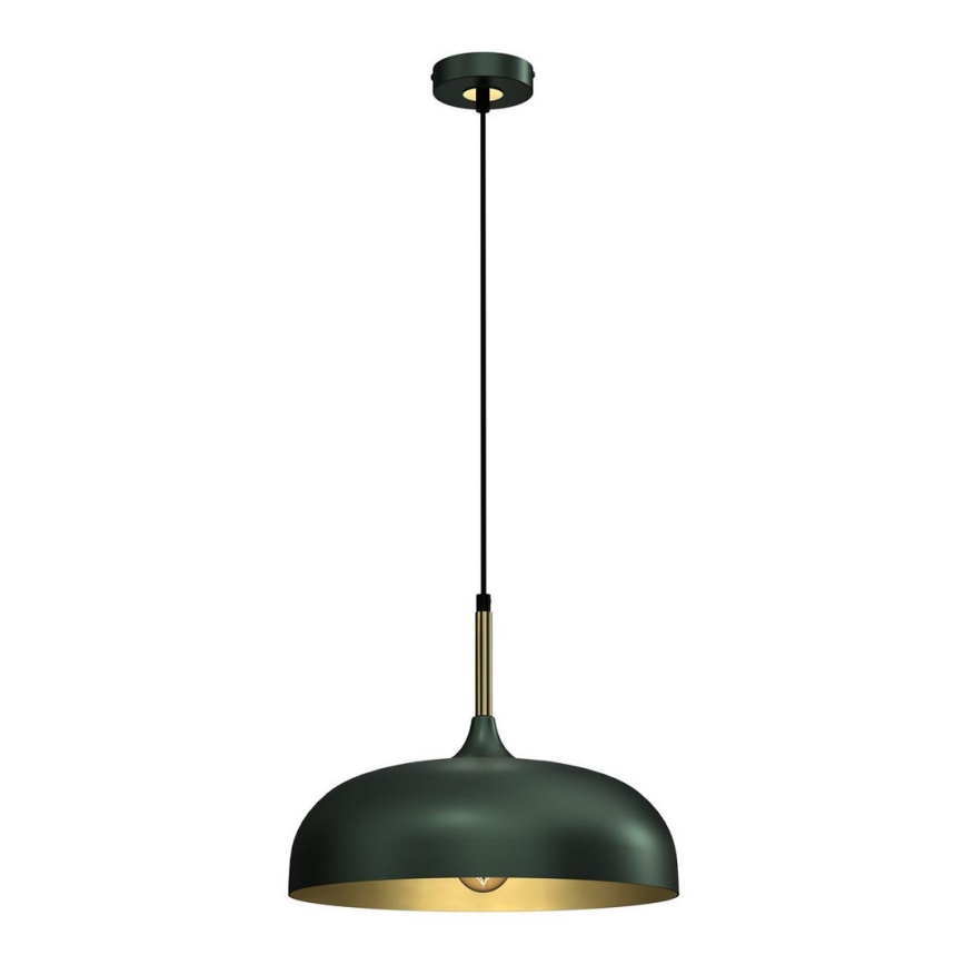Brilagi - Luster na sajli ABRAHAM 1xE27/60W/230V pr. 35 cm zelena