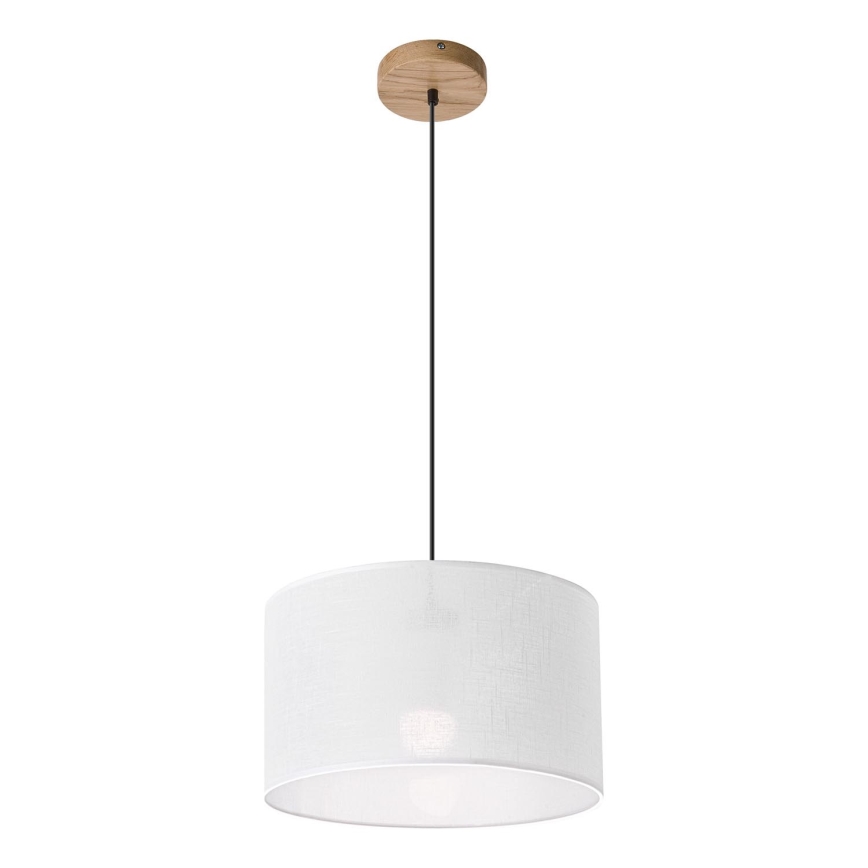 Brilagi - Luster na sajli ANTHONY 1xE27/60W/230V hrast/bela