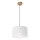 Brilagi - Luster na sajli ANTHONY 1xE27/60W/230V hrast/bela