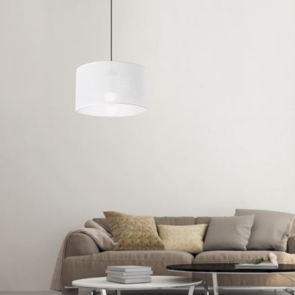 Brilagi - Luster na sajli ANTHONY 1xE27/60W/230V hrast/bela