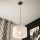 Brilagi - Luster na sajli ANTHONY 1xE27/60W/230V hrast/bela