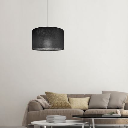 Brilagi - Luster na sajli ANTHONY 1xE27/60W/230V hrast/crno