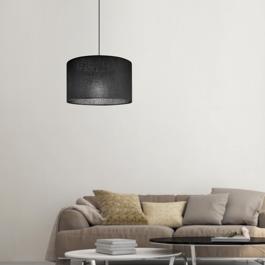 Brilagi - Luster na sajli ANTHONY 1xE27/60W/230V hrast/crno
