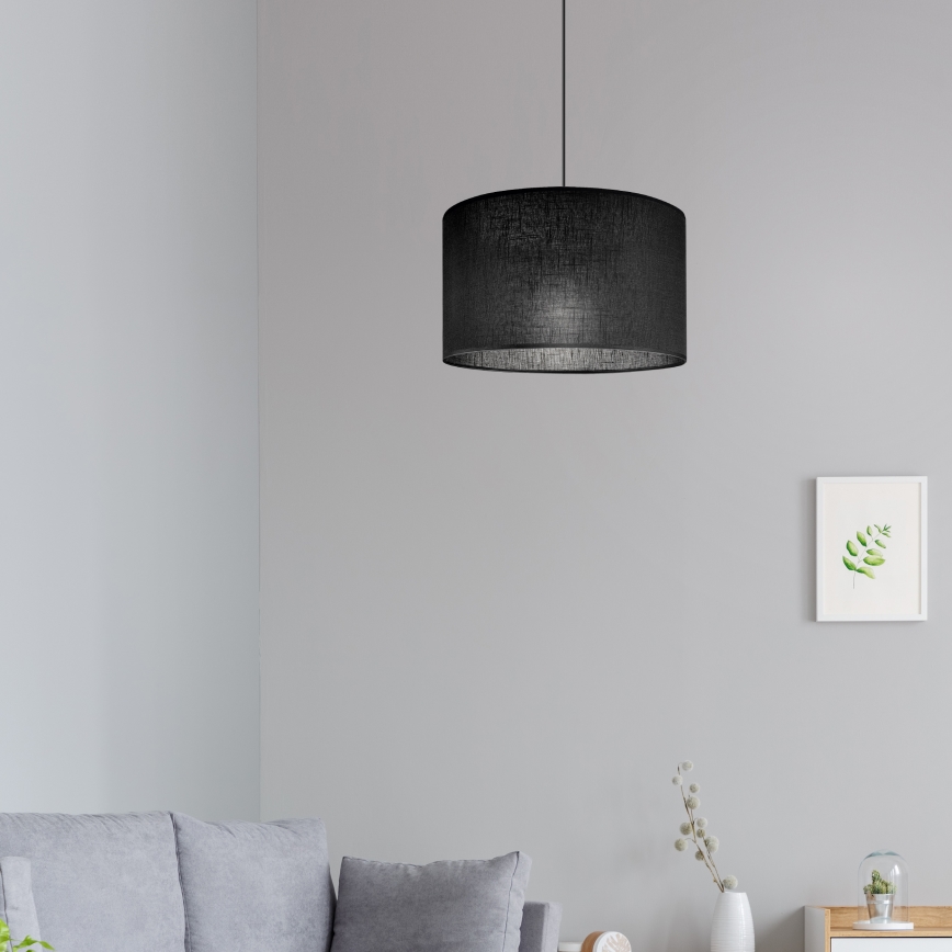 Brilagi - Luster na sajli ANTHONY 1xE27/60W/230V hrast/crno