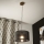 Brilagi - Luster na sajli ANTHONY 1xE27/60W/230V hrast/crno