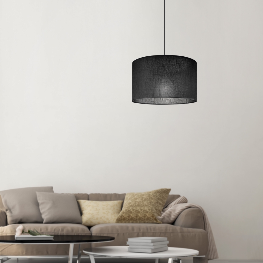 Brilagi - Luster na sajli ANTHONY 1xE27/60W/230V hrast/crno