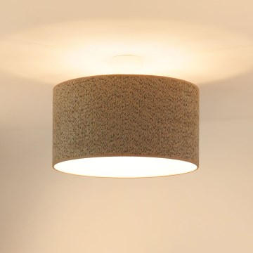 Brilagi - Luster na sajli BOUCLE ROLLER 1xE27/15W/230V pr. 45 cm braon