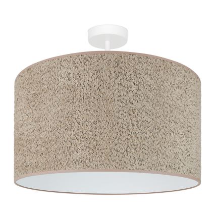 Brilagi - Luster na sajli BOUCLE ROLLER 1xE27/15W/230V pr. 45 cm braon