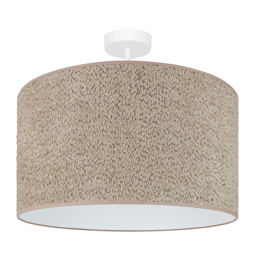 Brilagi - Luster na sajli BOUCLE ROLLER 1xE27/15W/230V pr. 45 cm braon