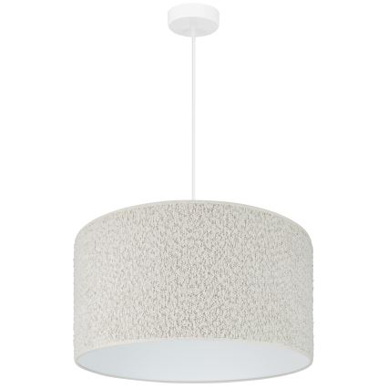 Brilagi - Luster na sajli BOUCLE ROLLER 1xE27/15W/230V pr. 45 cm kremasta