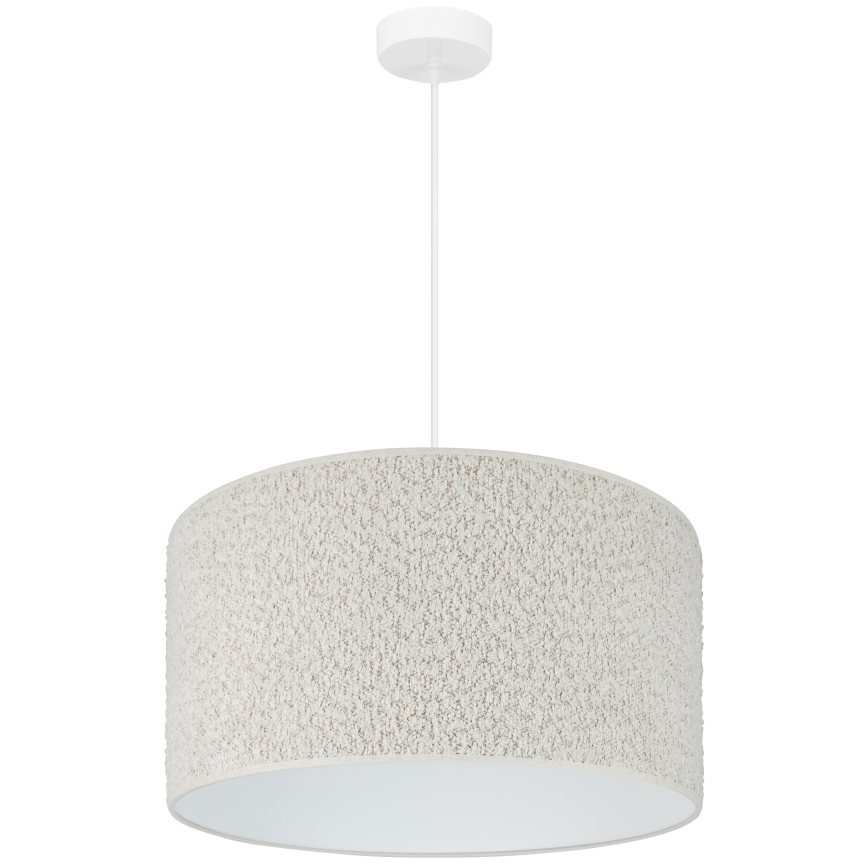 Brilagi - Luster na sajli BOUCLE ROLLER 1xE27/15W/230V pr. 45 cm kremasta