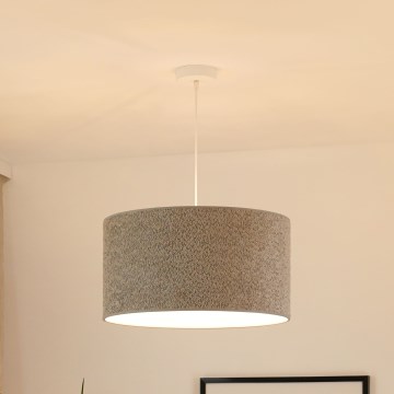 Brilagi - Luster na sajli BOUCLE ROLLER 1xE27/15W/230V pr. 45 cm sivo