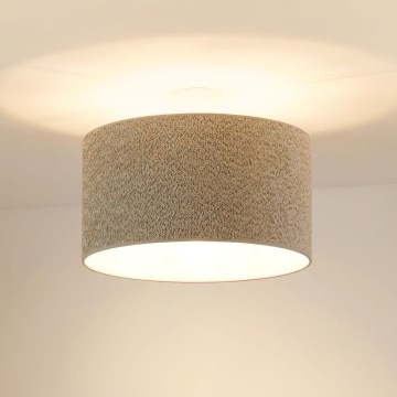 Brilagi - Luster na sajli BOUCLE ROLLER 1xE27/15W/230V pr. 45 cm sivo