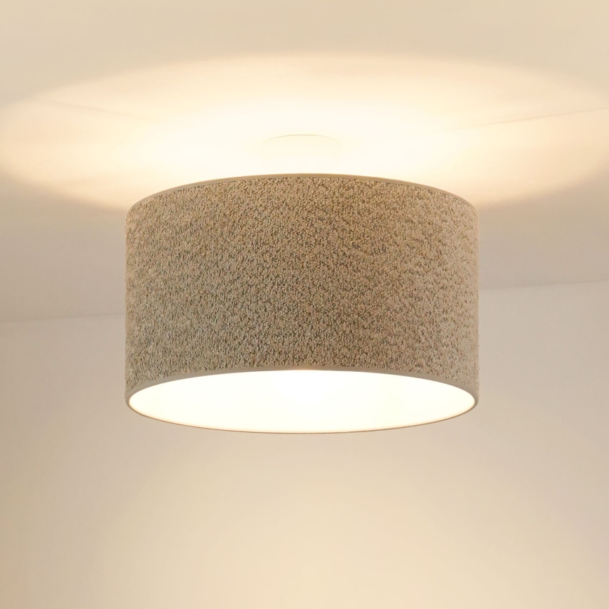 Brilagi - Luster na sajli BOUCLE ROLLER 1xE27/15W/230V pr. 45 cm sivo