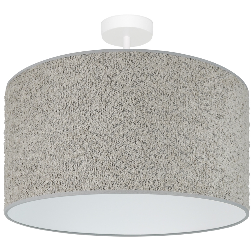 Brilagi - Luster na sajli BOUCLE ROLLER 1xE27/15W/230V pr. 45 cm sivo