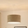 Brilagi - Luster na sajli BOUCLE ROLLER 1xE27/15W/230V pr. 50 cm braon
