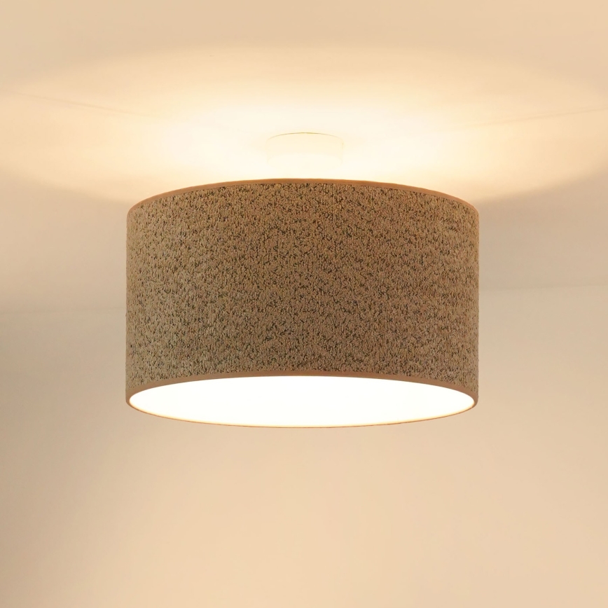 Brilagi - Luster na sajli BOUCLE ROLLER 1xE27/15W/230V prečnik 45 cm braon