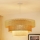 Brilagi - Luster na sajli CEDAR LUNETA 1xE27/15W/230V pr. 60 cm bež/braon/kremasta