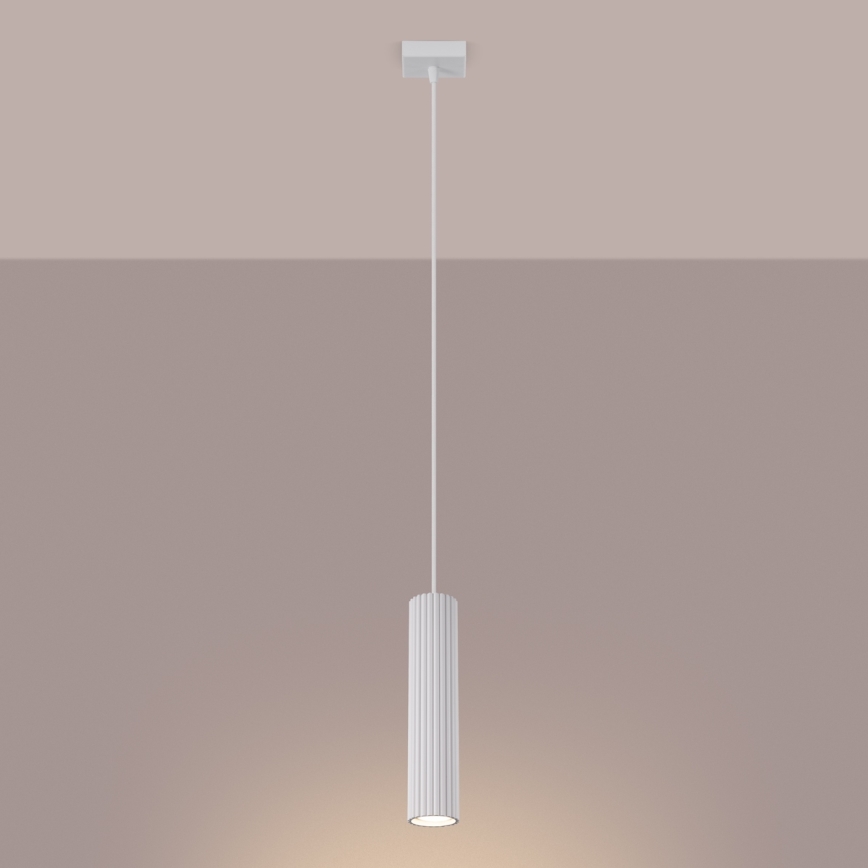 Brilagi - Luster na sajli CRESTO 1xGU10/10W/230V bela