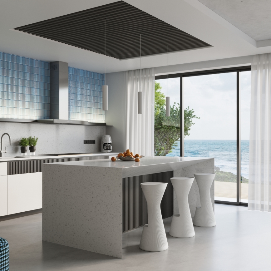 Brilagi - Luster na sajli CRESTO 1xGU10/10W/230V bela