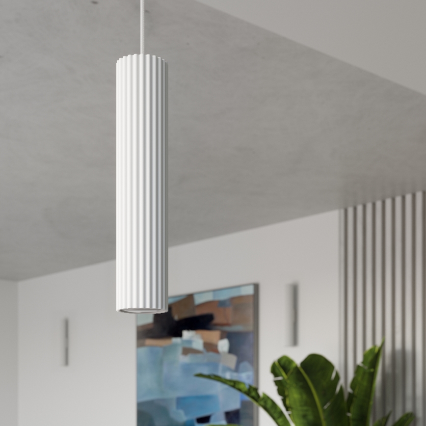 Brilagi - Luster na sajli CRESTO 1xGU10/10W/230V bela