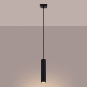 Brilagi - Luster na sajli CRESTO 1xGU10/10W/230V crno