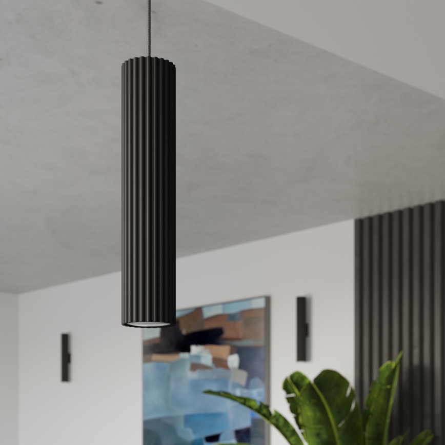 Brilagi - Luster na sajli CRESTO 1xGU10/10W/230V crno