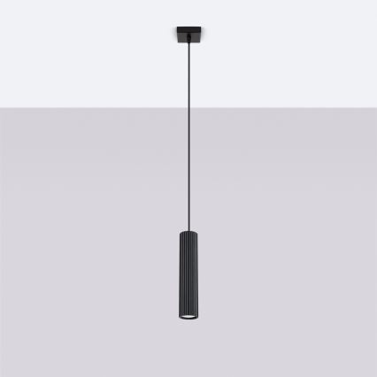 Brilagi - Luster na sajli CRESTO 1xGU10/10W/230V crno