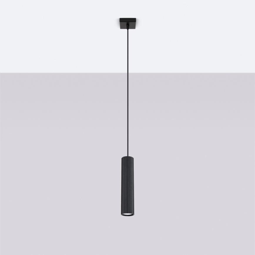 Brilagi - Luster na sajli CRESTO 1xGU10/10W/230V crno
