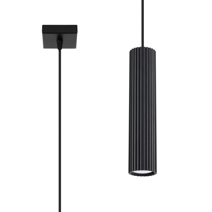 Brilagi - Luster na sajli CRESTO 1xGU10/10W/230V crno
