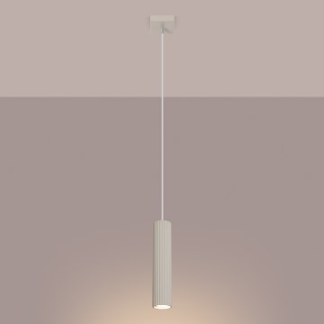 Brilagi - Luster na sajli CRESTO 1xGU10/10W/230V kremasta