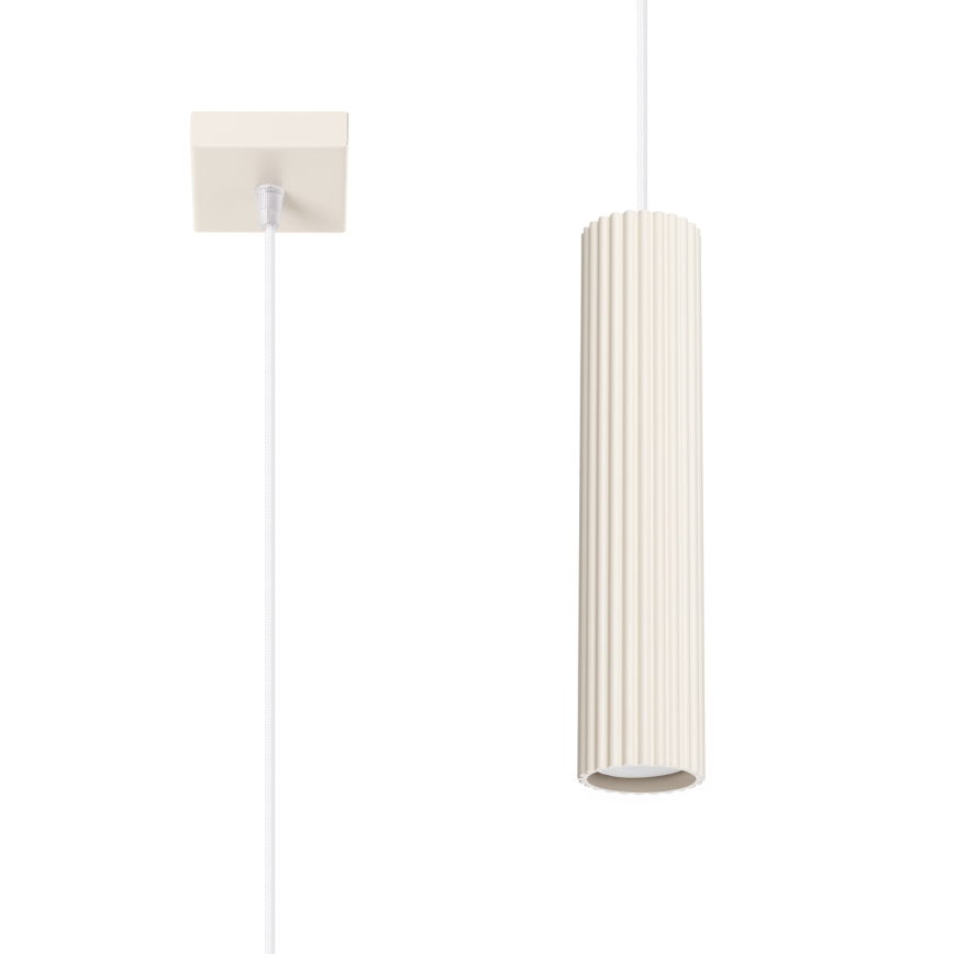 Brilagi - Luster na sajli CRESTO 1xGU10/10W/230V kremasta