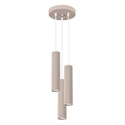 Brilagi - Luster na sajli CRESTO 3xGU10/10W/230V taupe