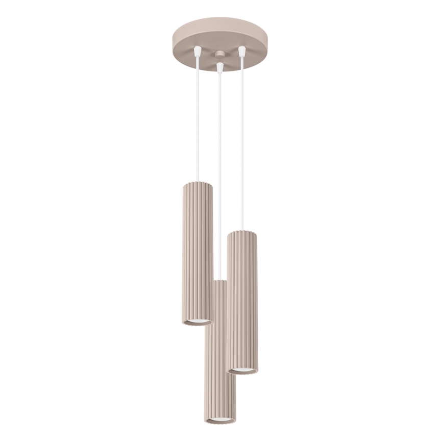 Brilagi - Luster na sajli CRESTO 3xGU10/10W/230V taupe